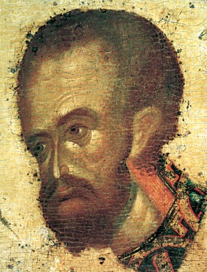 Иконостас Благовещенского собора Московского кремля. Иоанн Златоуст